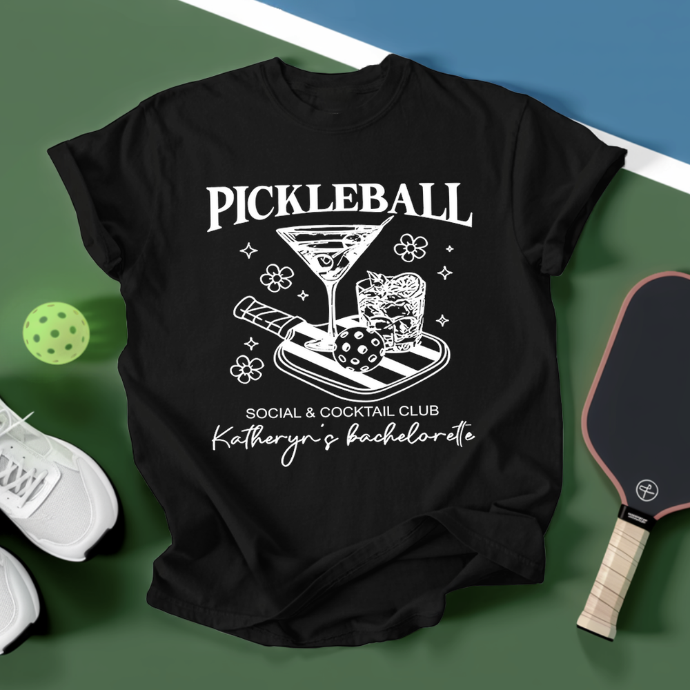 Pickleball Bachelorette T-Shirt - Picklechillz
