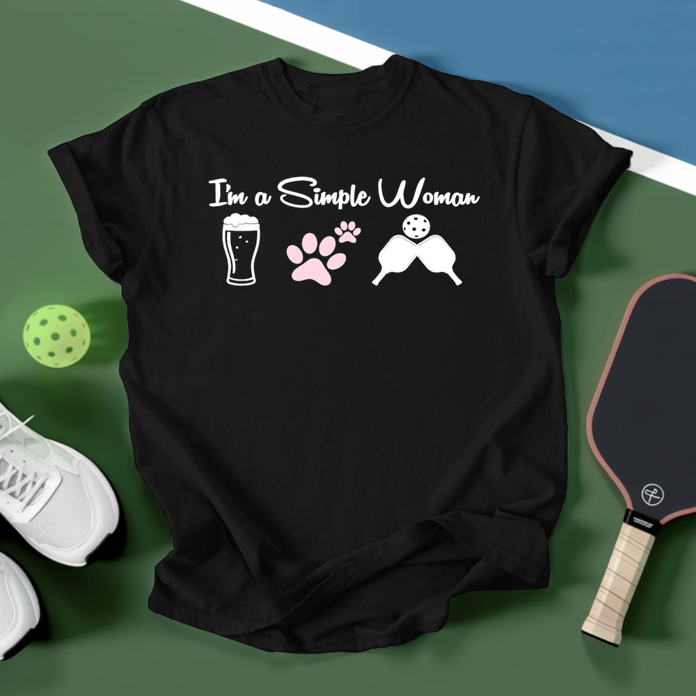 Dog Beer Pickleball Unisex T-Shirt - Picklechillz