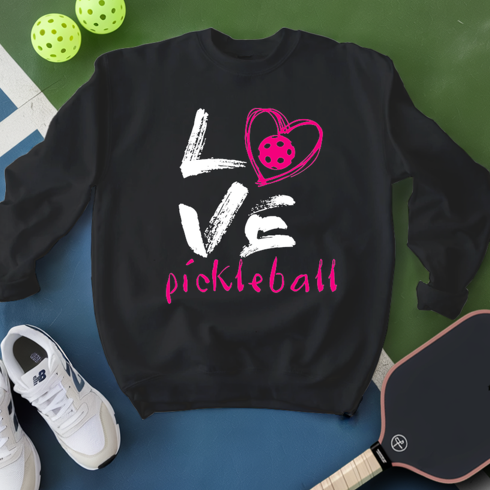 I Love Pickleball Sweatshirt - Picklechillz