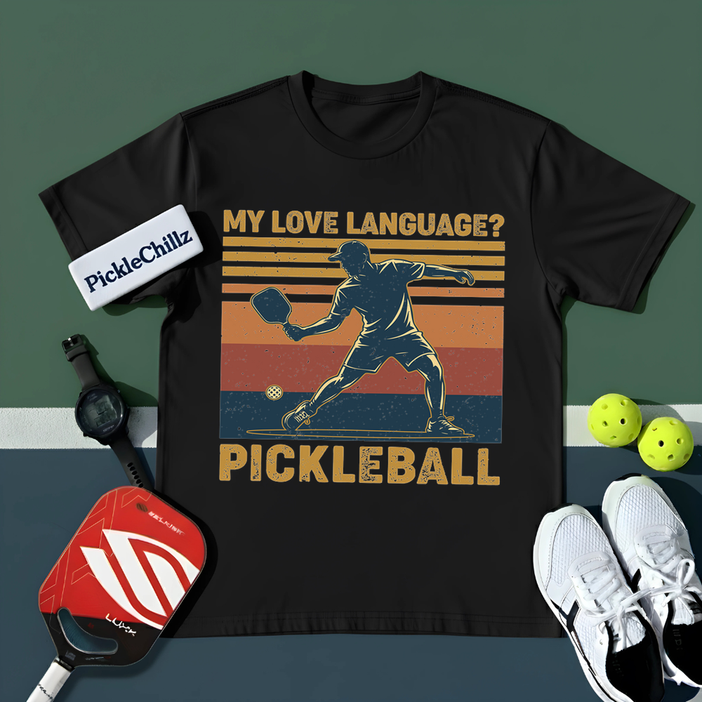My Love Language Pickleball T-Shirt - Picklechillz