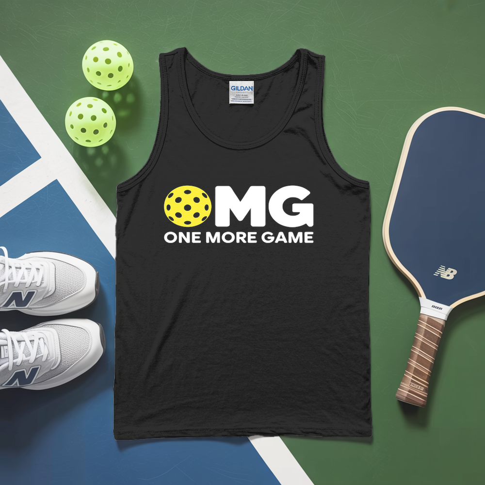 OMG One More Game Tank Top - Picklechillz