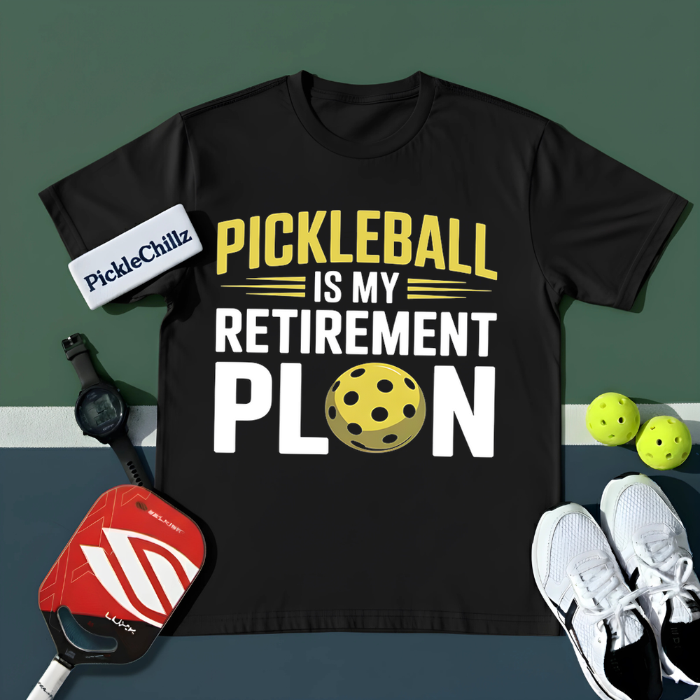 Pickleball My Retirement Plan Unisex T-Shirt - Picklechillz