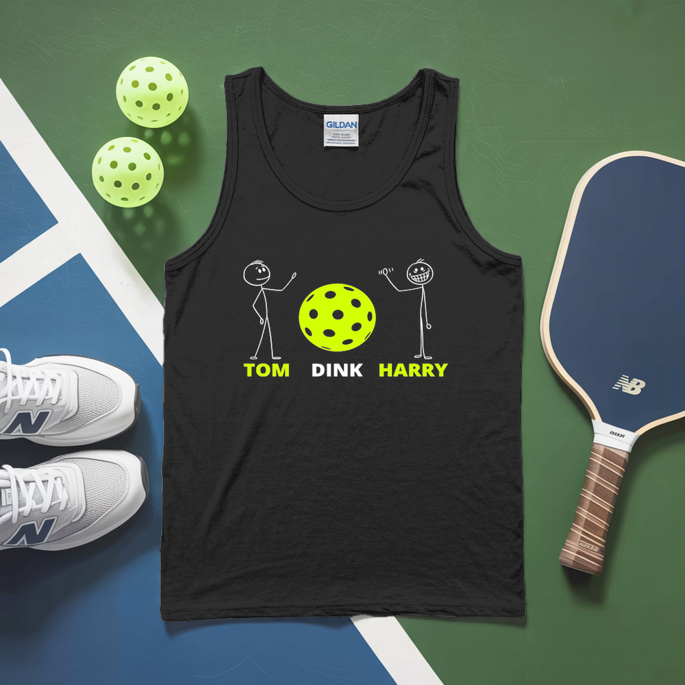 Pickleball - Tom Dink and Harry Tank Top - Picklechillz