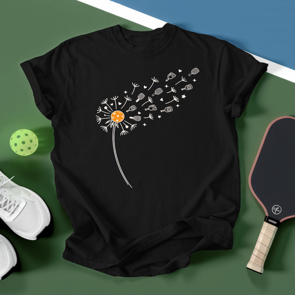 Pickleball Dandelion Unisex T-Shirt - Picklechillz