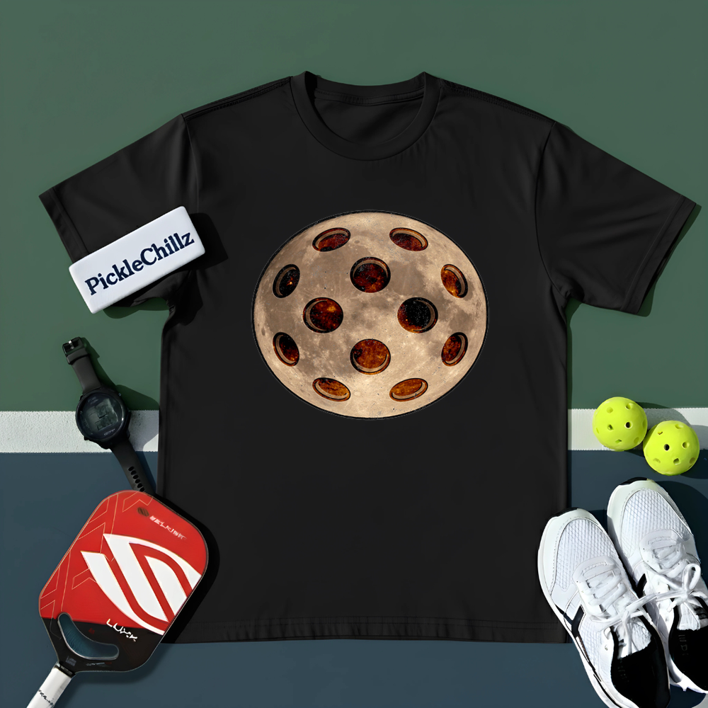 Pickleball Moon Unisex T-Shirt - Picklechillz