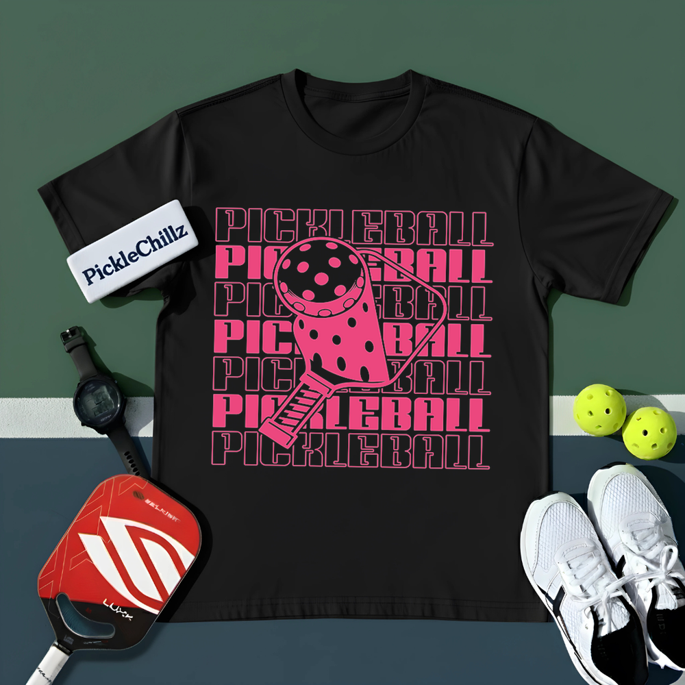 Pickleball Paddles And Ball Unisex T-Shirt - Picklechillz