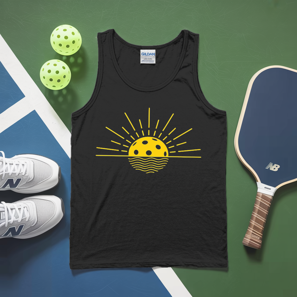 Pickleball Sunset For Player Tank Top - Picklechillz