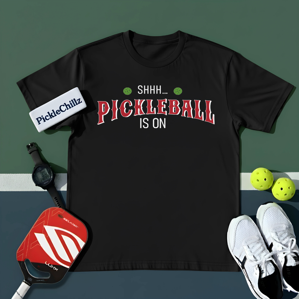 Shhh… Pickleball Is On Unisex T-Shirt - Picklechillz