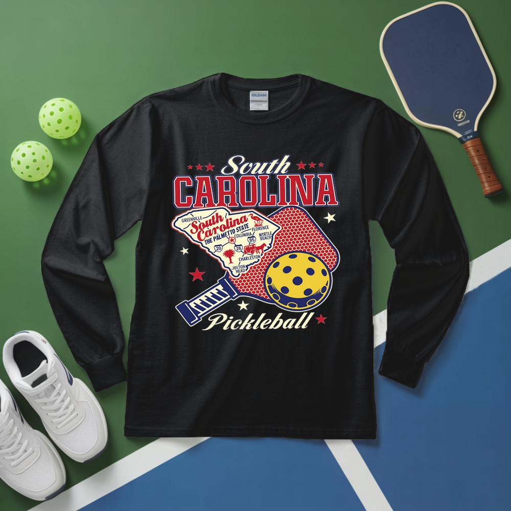 South Carolina Pickleball Long Sleeve - Picklechillz