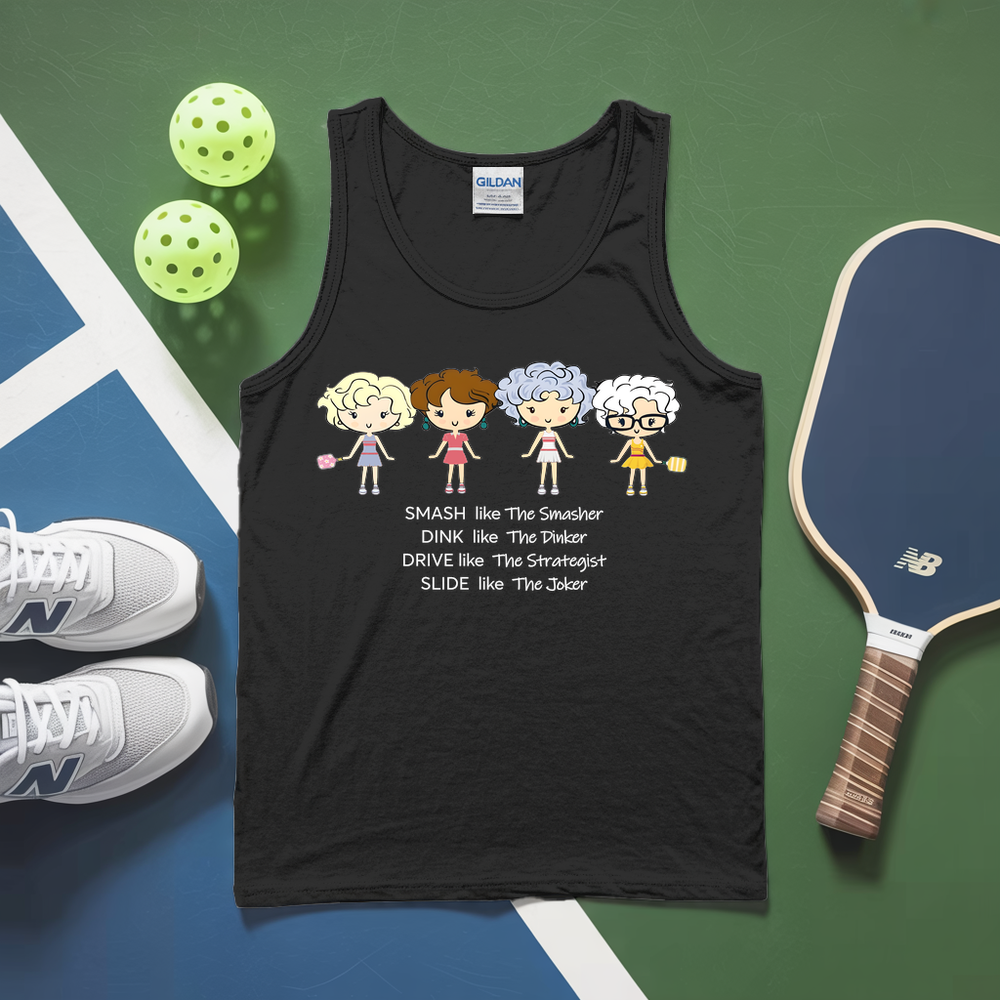 The Golden Girls Pickleball v3 Tank Top - Picklechillz