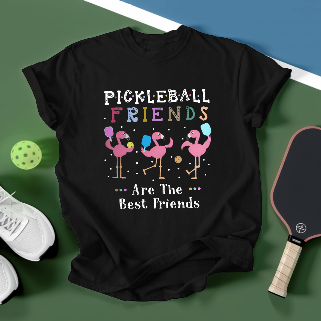Good serves, great friends, best memories Unisex T-Shirt - Picklechillz