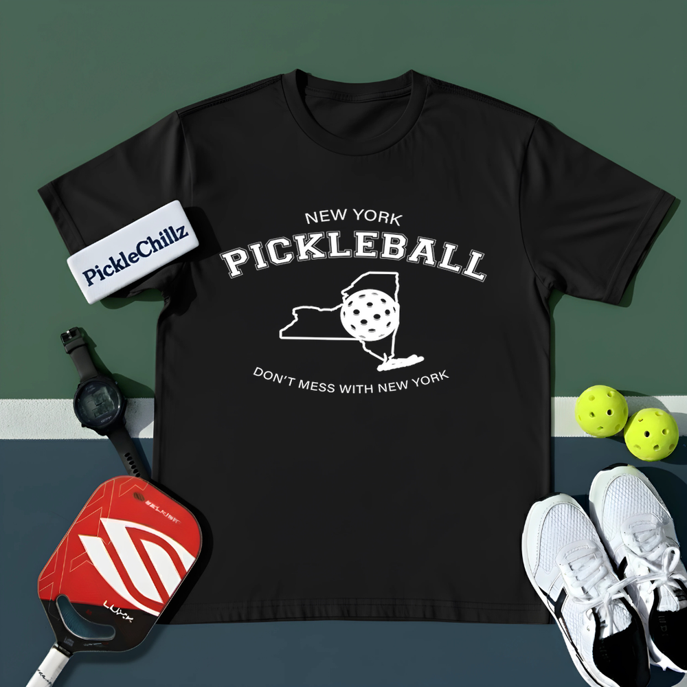 Don't Mess With New York Pickleball Unisex T-Shirt - Picklechillz