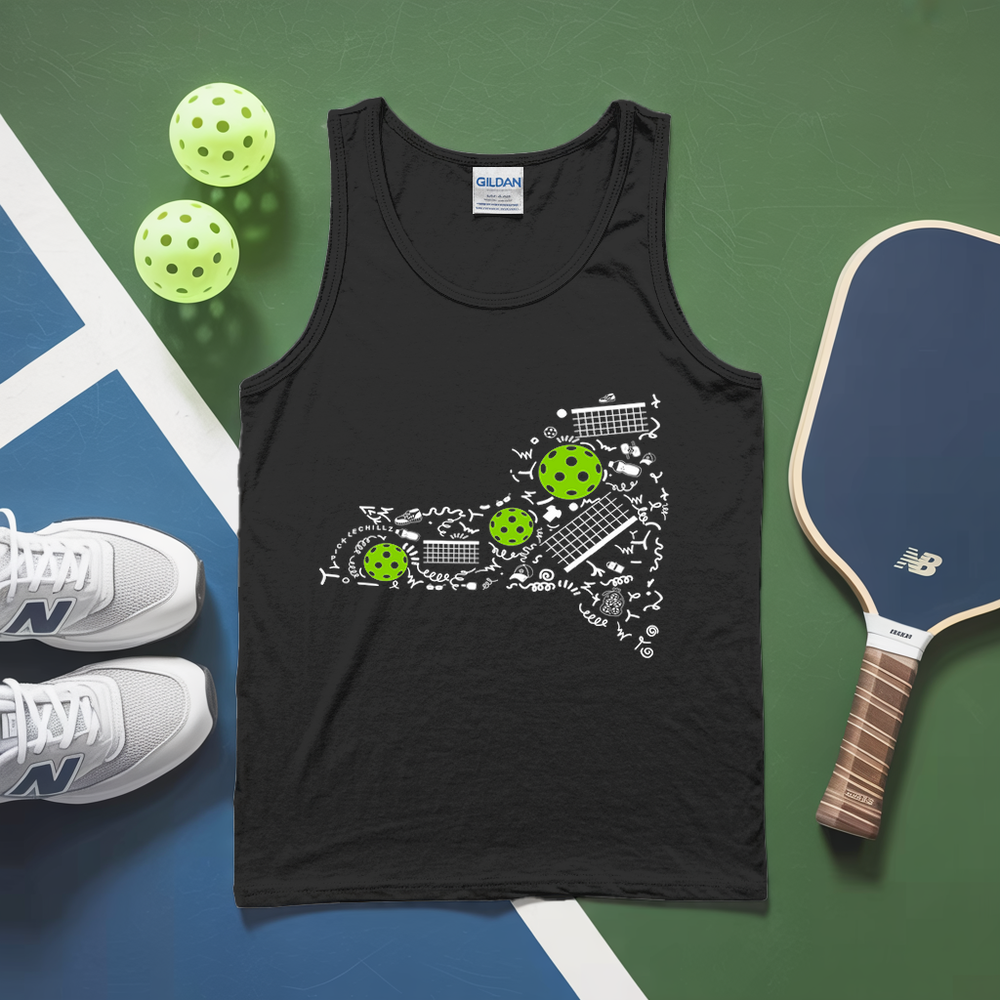 New York Pickleball Map Tank Top - Picklechillz