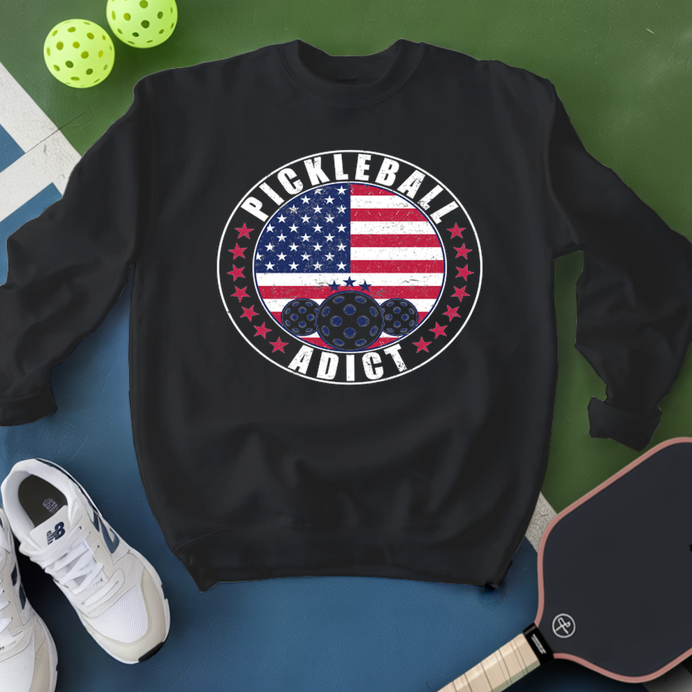 Pickleball Adict Sweatshirt - Picklechillz
