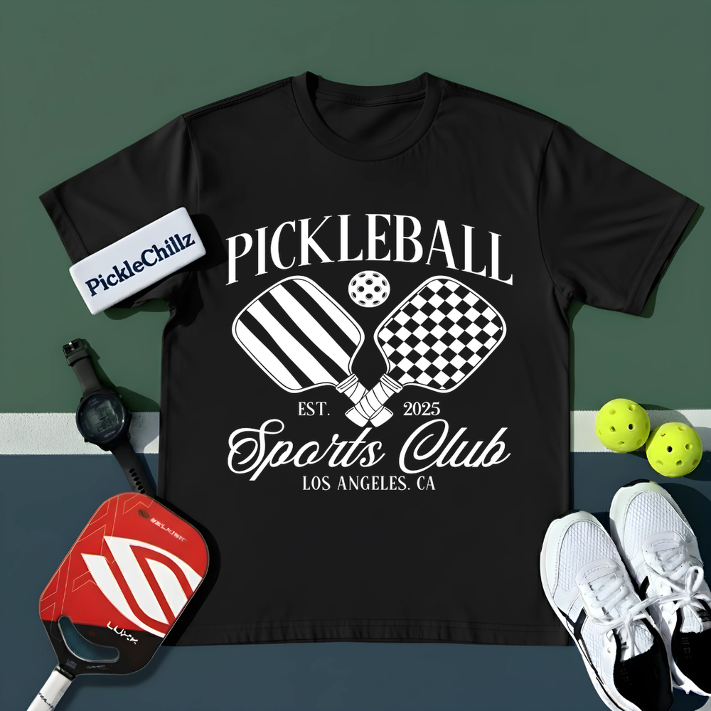 Custom Pickleball Social Club Unisex T-Shirt - Picklechillz
