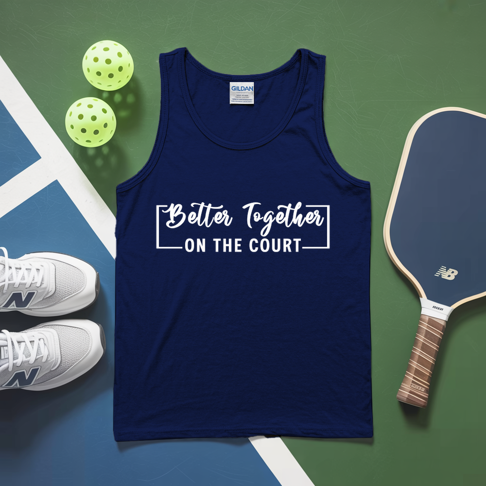 Better Together (On The Court) Tank Top - Picklechillz