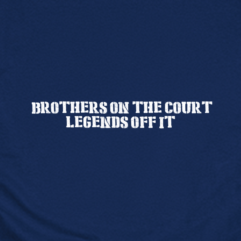 Brothers On The Court, Legends Off It Unisex T-Shirt - Picklechillz