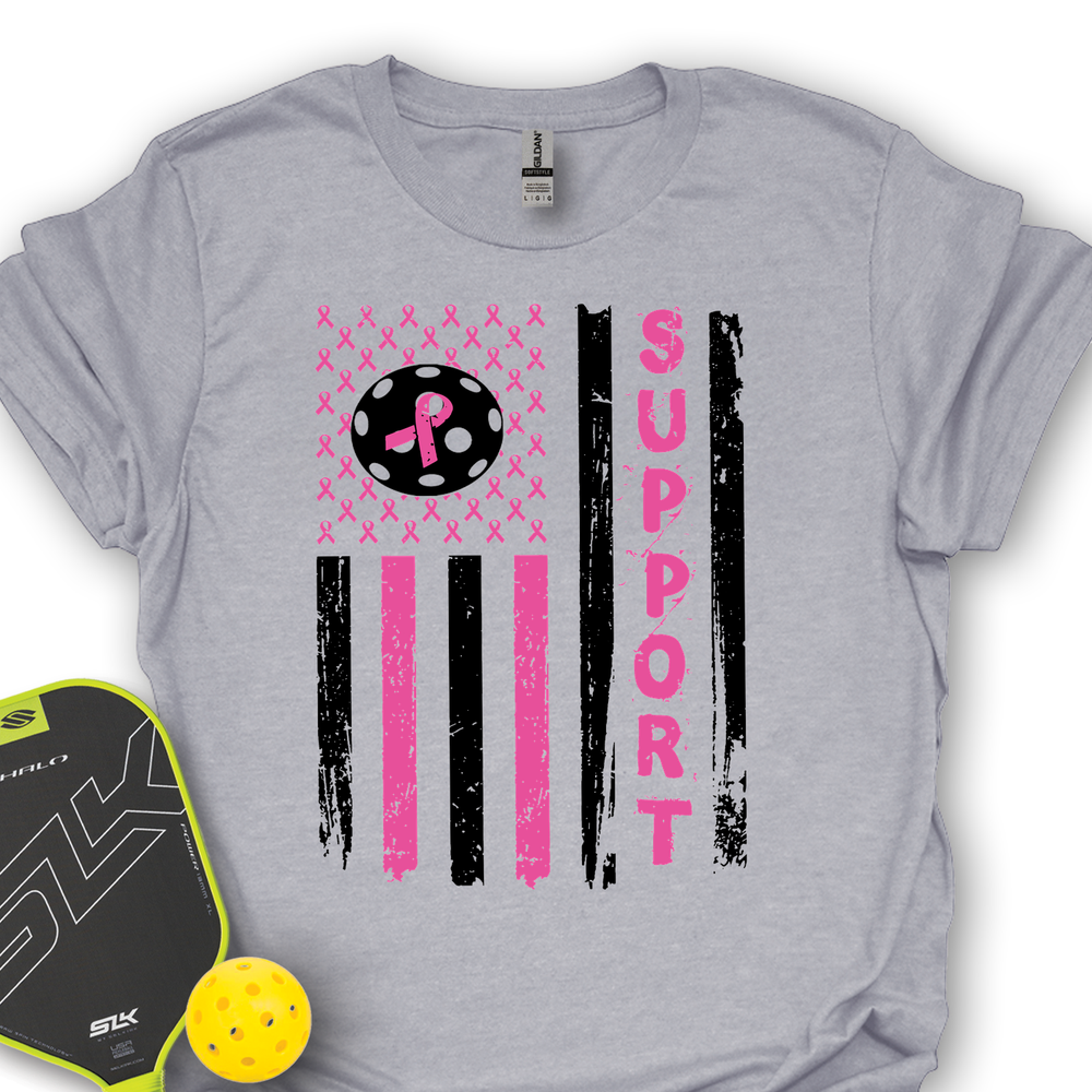 Breast Cancer Pickleball Unisex T-Shirt - Picklechillz