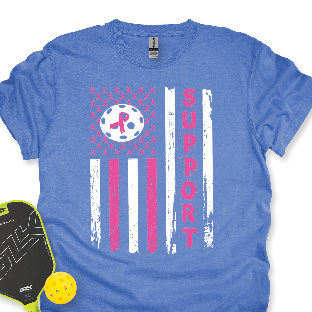 Breast Cancer Pickleball Unisex T-Shirt - Picklechillz