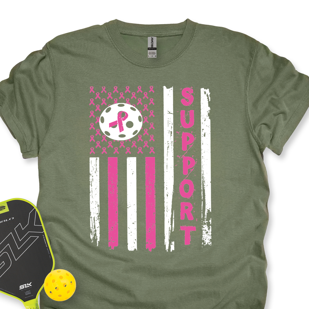Breast Cancer Pickleball Unisex T-Shirt - Picklechillz