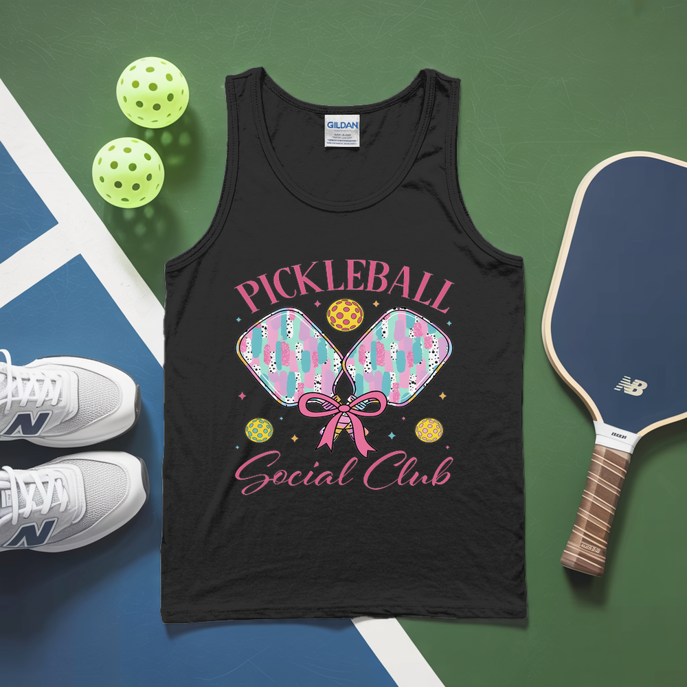 Pickleball Social Club Graphic Tank Top - Picklechillz