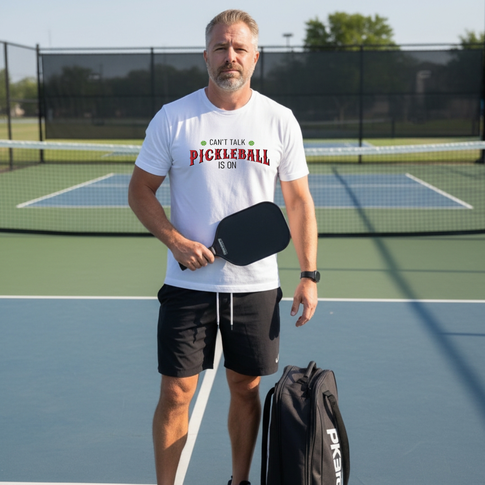 Can’T Talk Pickleball Is On Unisex T-Shirt - Picklechillz