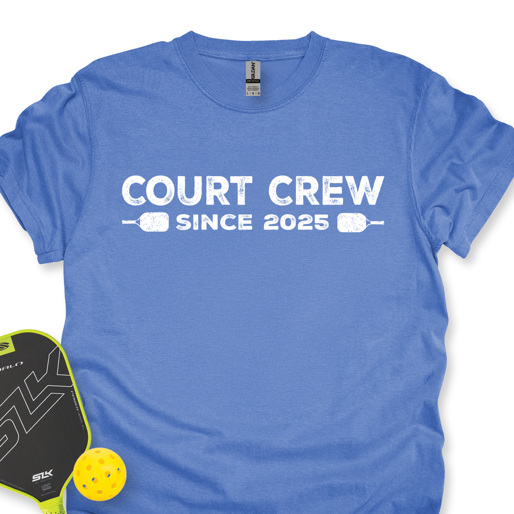 Court Crew Since 2025 Unisex T-Shirt - Picklechillz