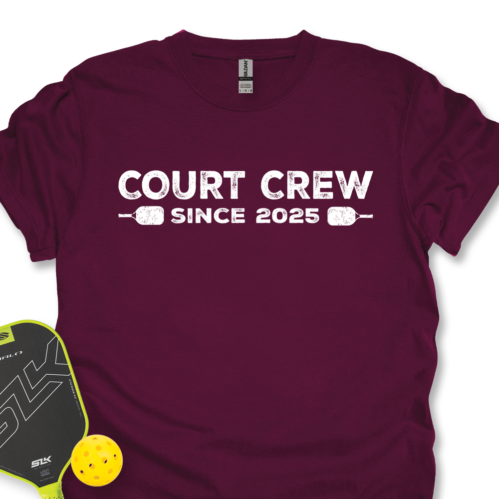 Court Crew Since 2025 Unisex T-Shirt - Picklechillz