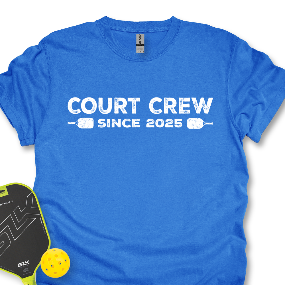 Court Crew Since 2025 Unisex T-Shirt - Picklechillz