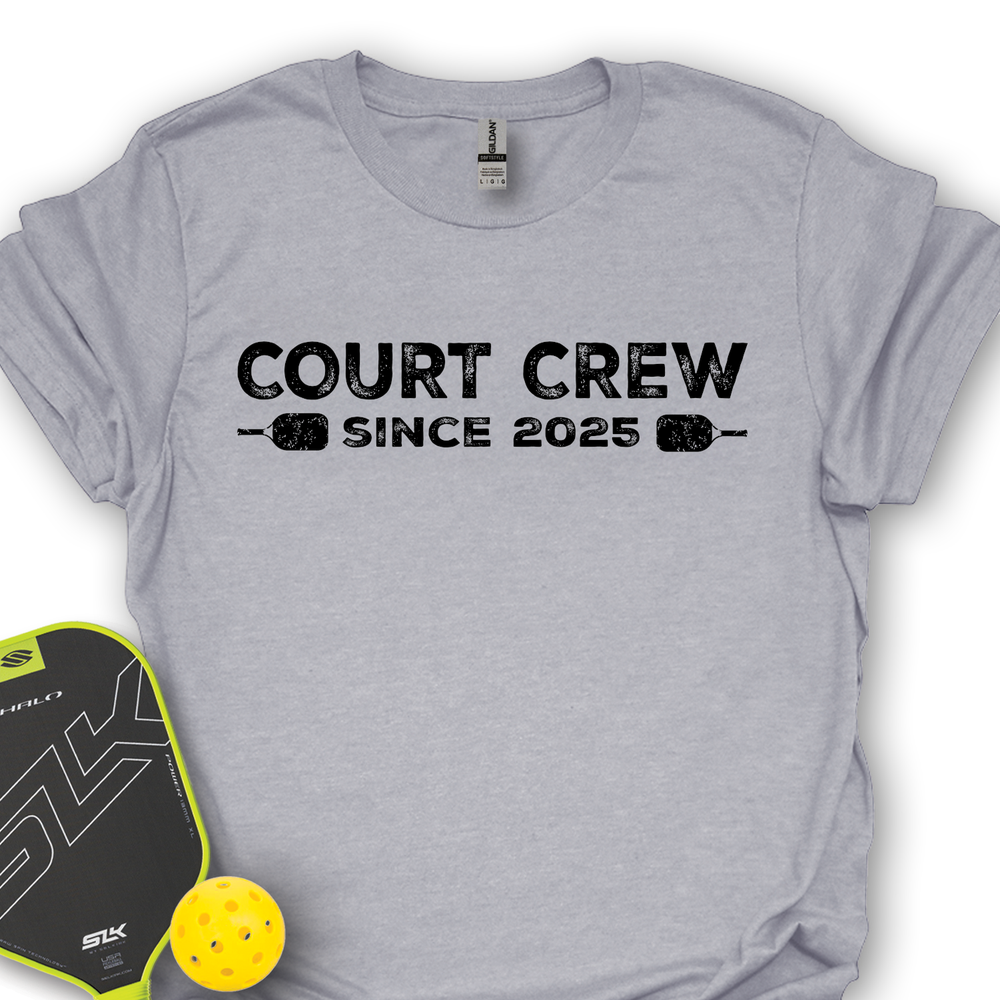 Court Crew Since 2025 Unisex T-Shirt - Picklechillz