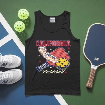 California Pickleball Players And Fans Tank Top - Picklechillz