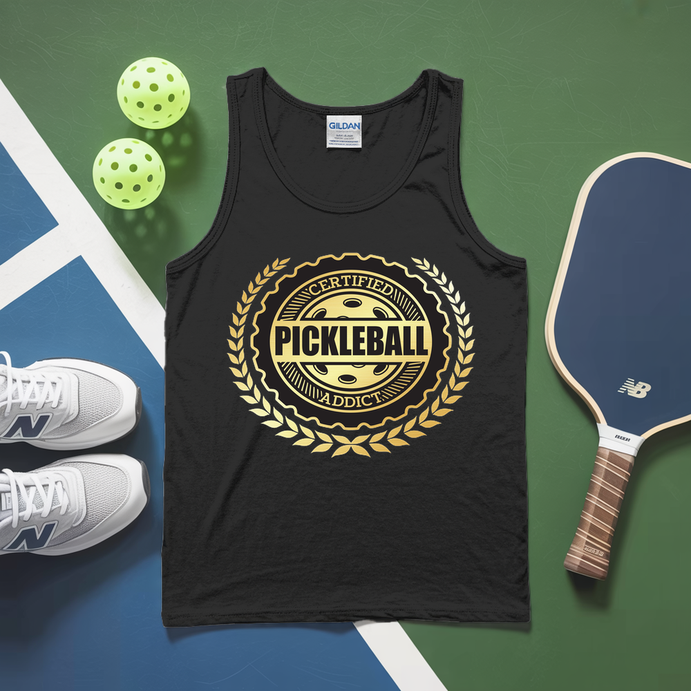 Certified Addict Pickleball Classic V3 Tank Top - Picklechillz