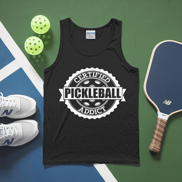 Certified Addict Pickleball Classic V2 Tank Top - Picklechillz