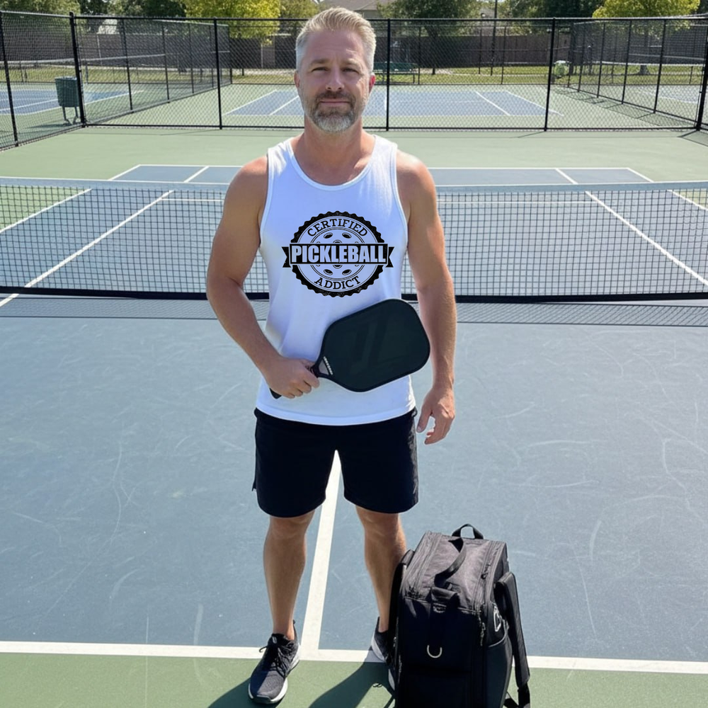 Certified Addict Pickleball Classic V2 Tank Top - Picklechillz
