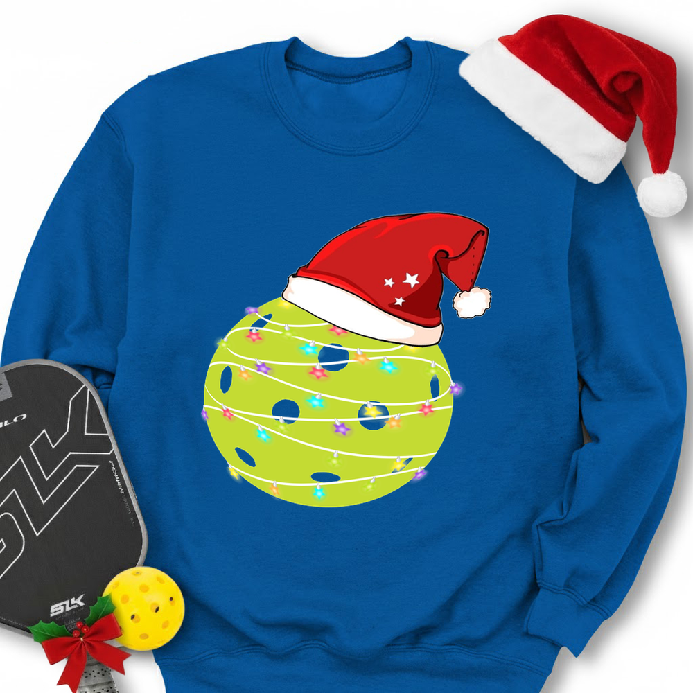 Christmas Pickleball Lights Sweatshirt - Picklechillz