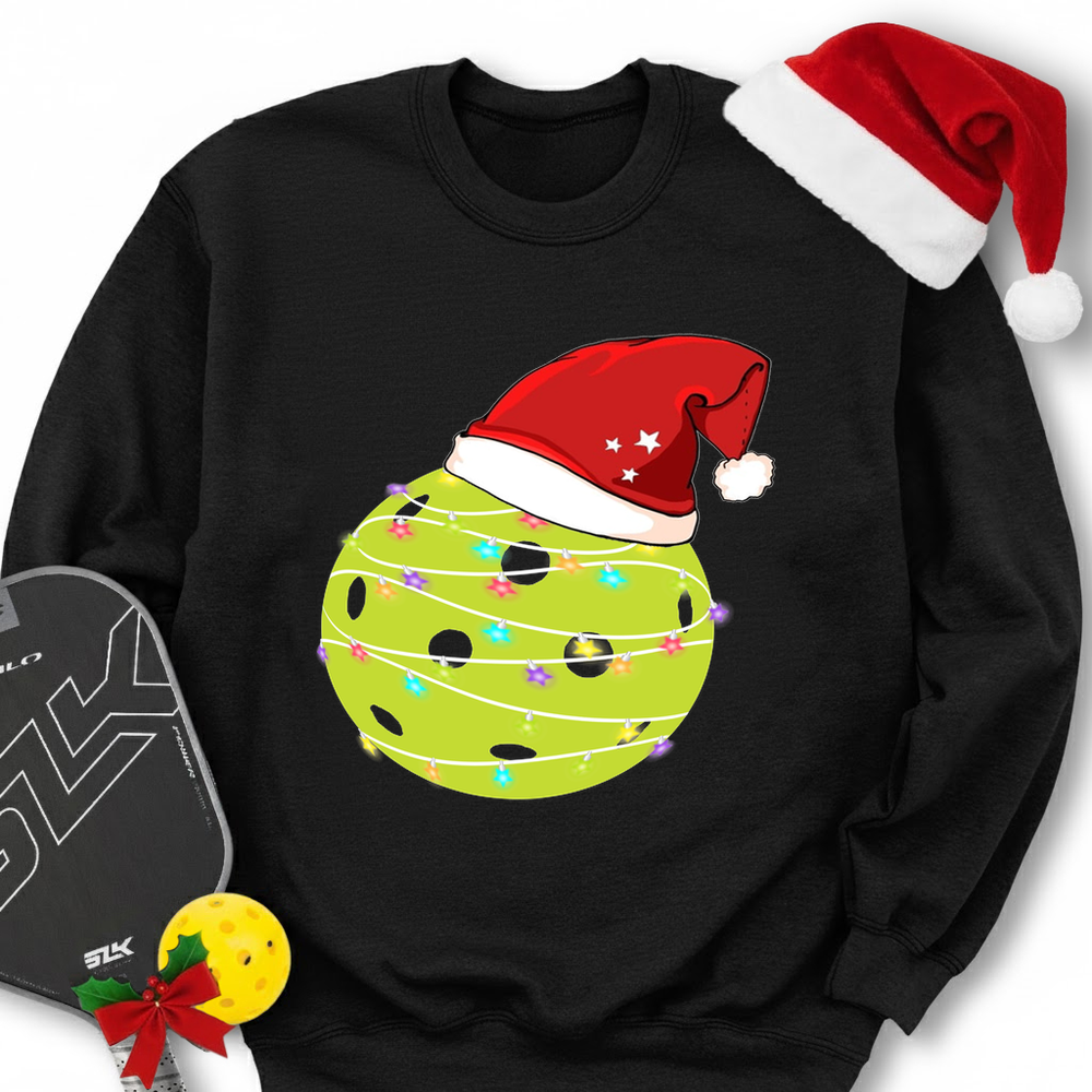 Christmas Pickleball Lights Sweatshirt - Picklechillz