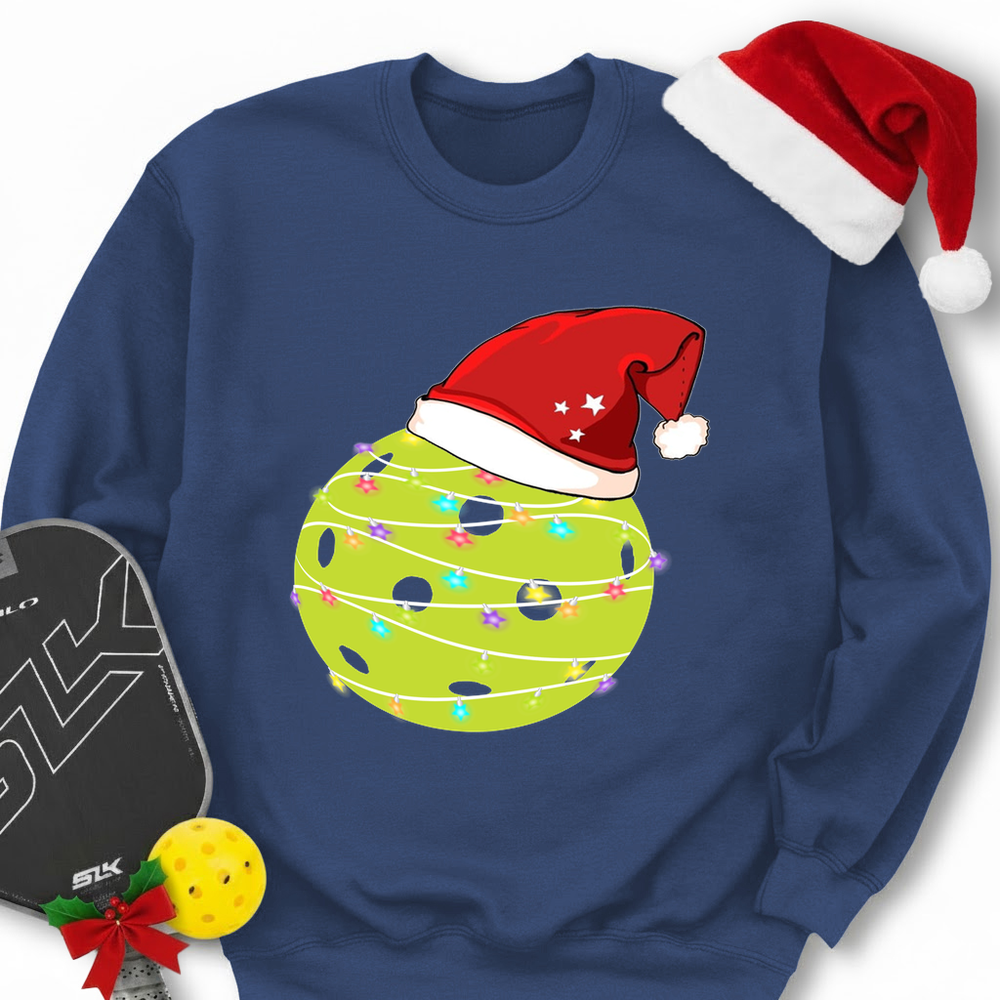 Christmas Pickleball Lights Sweatshirt - Picklechillz