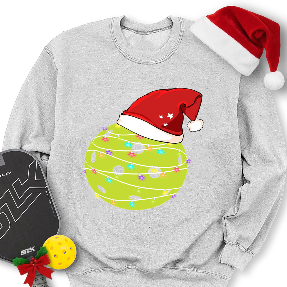 Christmas Pickleball Lights Sweatshirt - Picklechillz