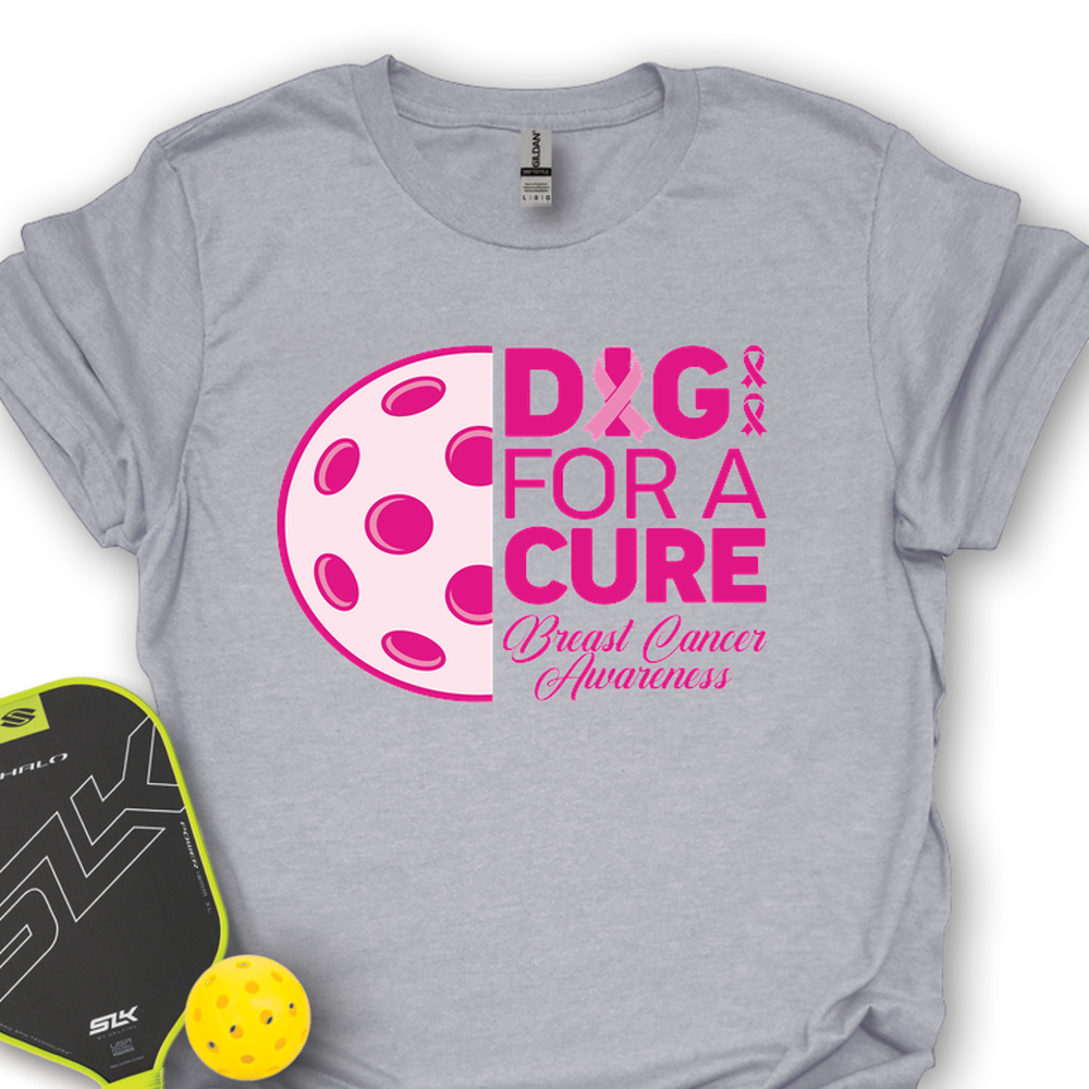 Dig For A Cure Unisex T-Shirt - Picklechillz