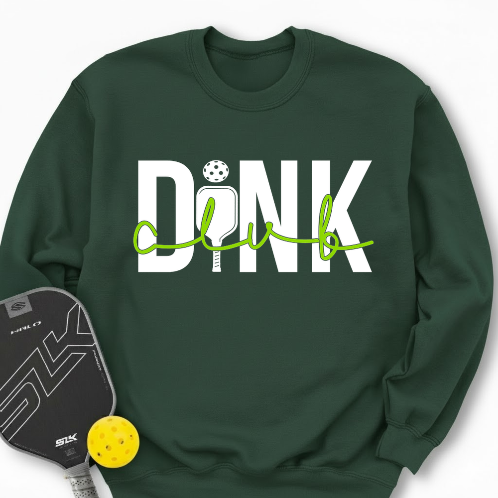 Dink Club Gift For Player Sweatshirt - Picklechillz