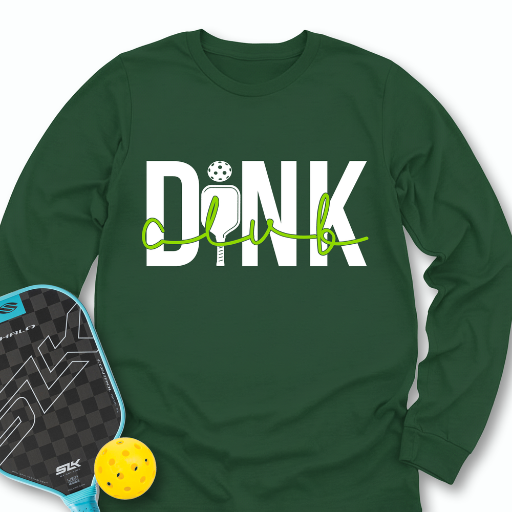 Dink Club Gift For Player Long Sleeve - Picklechillz