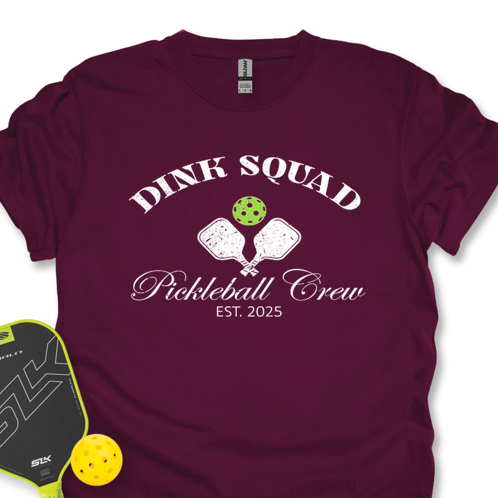 Dink Squad Team Pickleball Unisex T-Shirt - Picklechillz