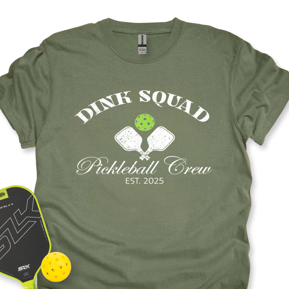 Dink Squad Team Pickleball Unisex T-Shirt - Picklechillz
