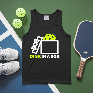 Dink In A Box Funny Unisex Tank Top - Picklechillz