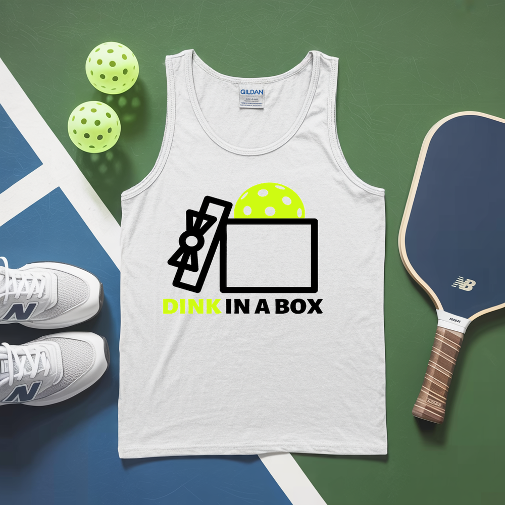 Dink In A Box Funny Unisex Tank Top - Picklechillz