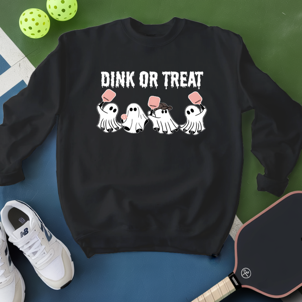 Dink Or Treat Pickleball Sweatshirt - Picklechillz