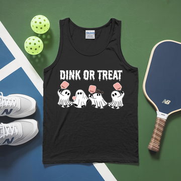 Dink Or Treat Pickleball Tank Top - Picklechillz