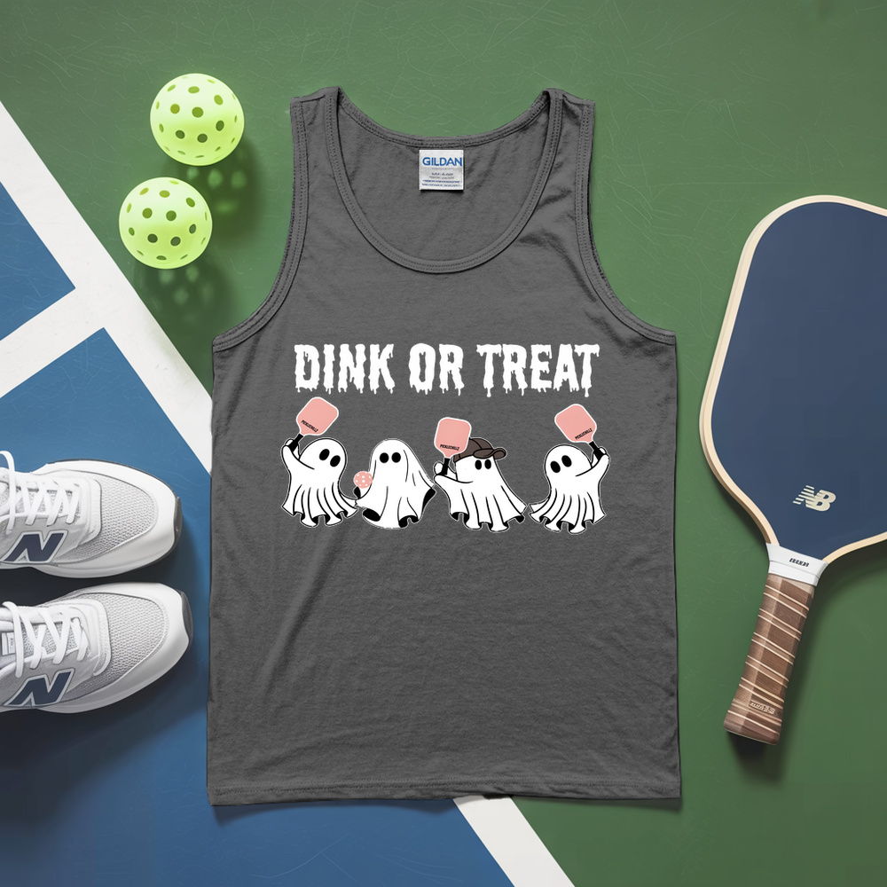 Dink Or Treat Pickleball Tank Top - Picklechillz