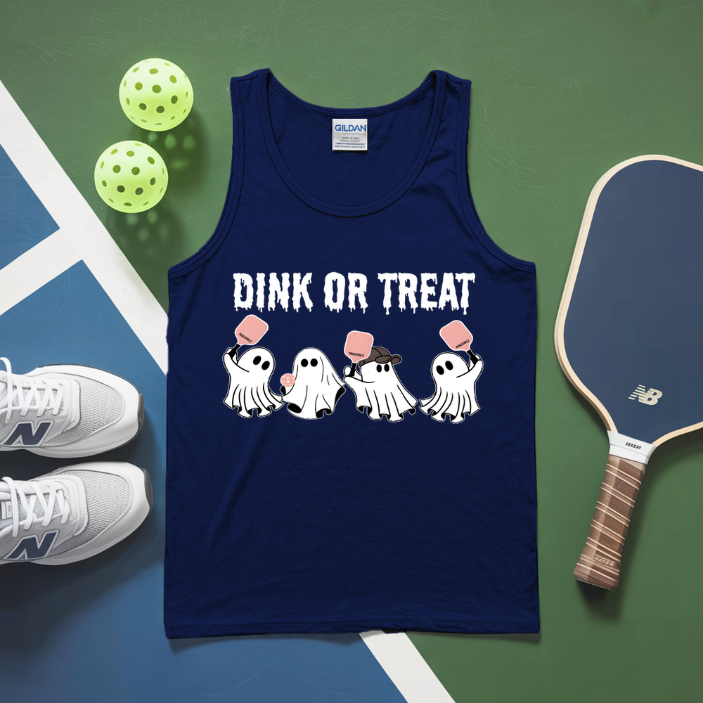 Dink Or Treat Pickleball Tank Top - Picklechillz
