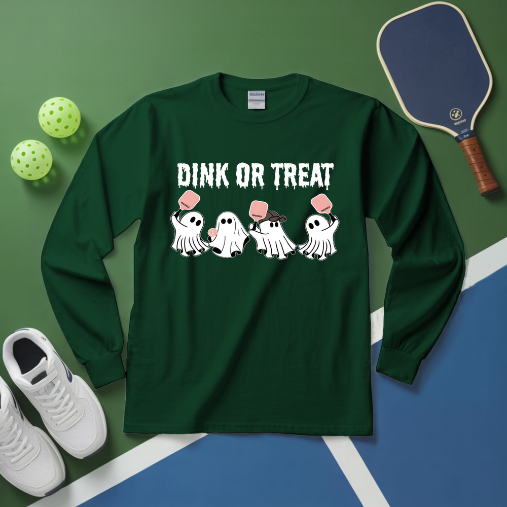 Dink Or Treat Pickleball Long Sleeve - Picklechillz